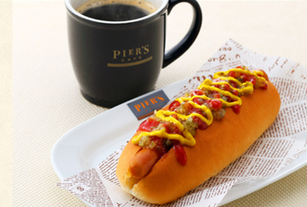 モーニングホットドッグセット